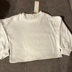 Copper Key White Long Sleeve Tee Relaxed Fit
